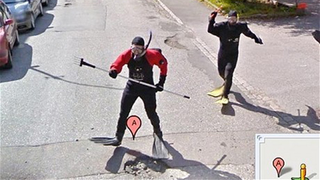 Illustration for article titled The Ten Best Google Street View Pranks